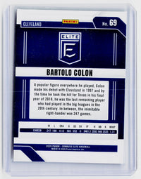2026 Panini Donruss Elite Baseball Bartolo Colon #69 Cleveland - back