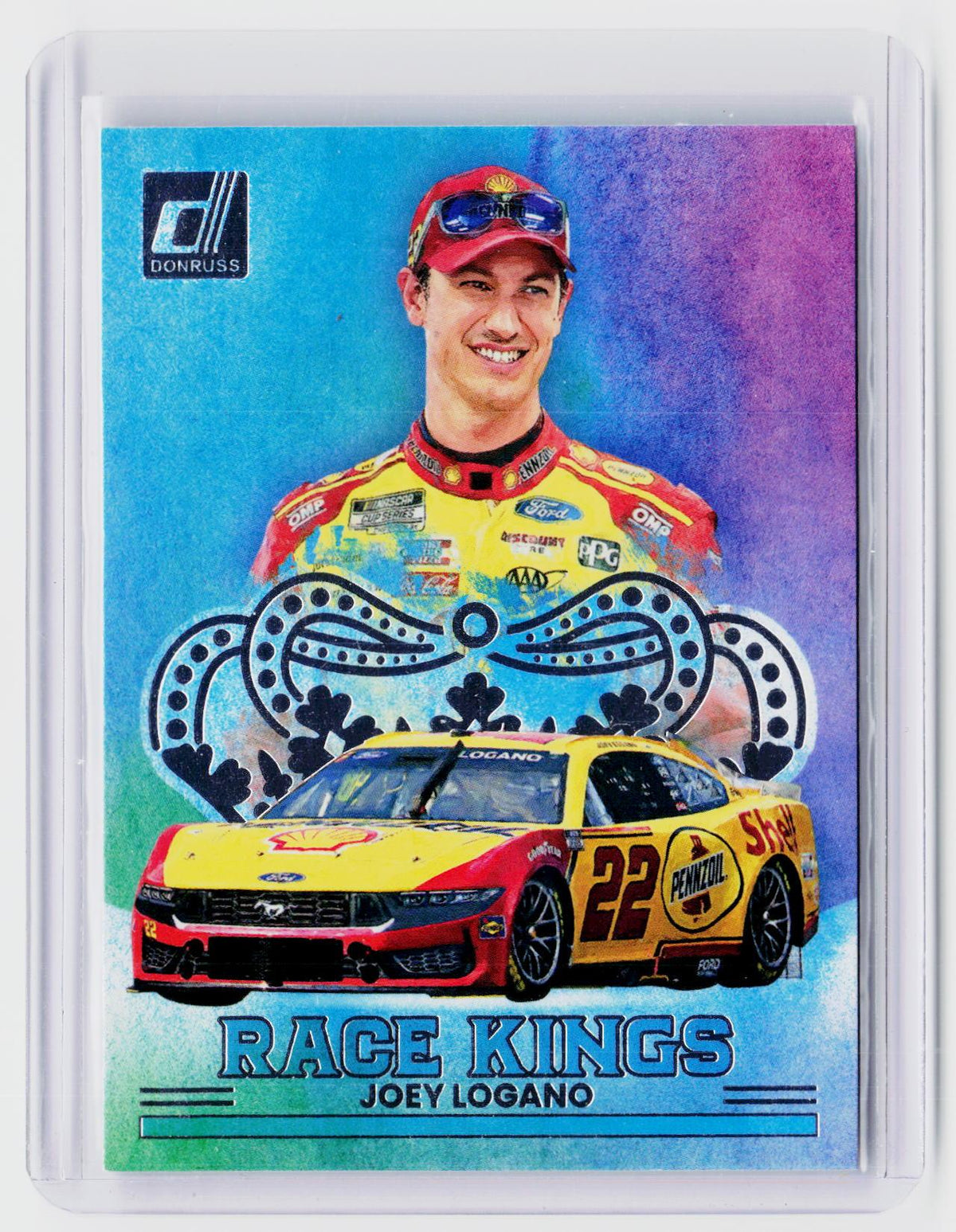 2026 Panini Donruss Racing Race Kings Joey Logano #7 - front