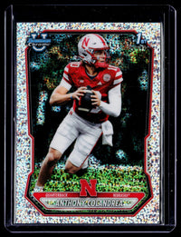 2026 Topps Bowman Chrome Anthony Colandrea BCP-4 Nebraska - front