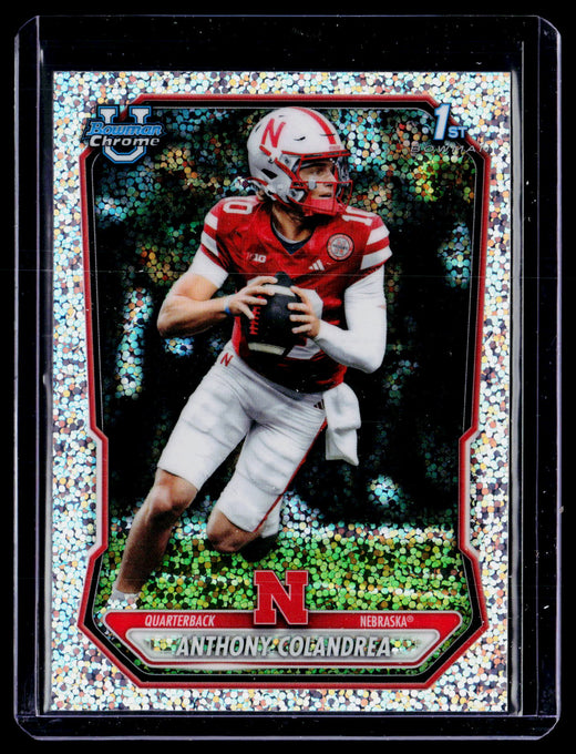 2026 Topps Bowman Chrome Anthony Colandrea BCP-4 Nebraska - front