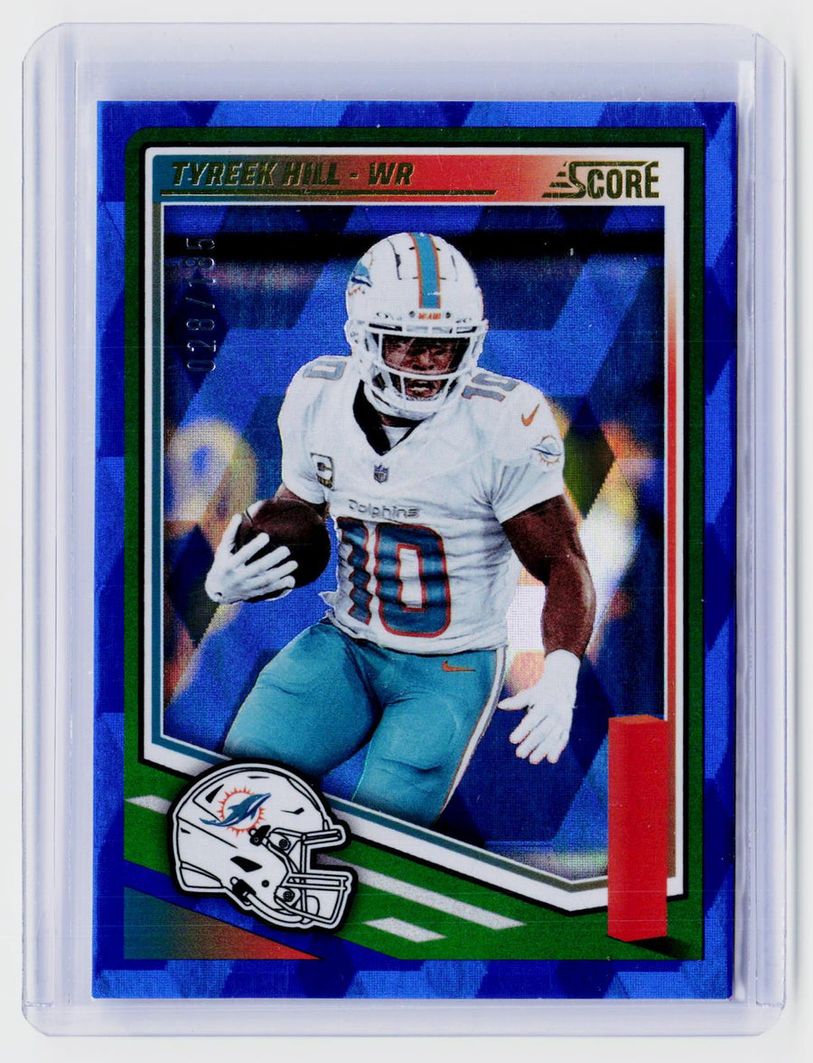 2025 Panini Score Football Tyreek Hill #106 Miami Dolphins - front