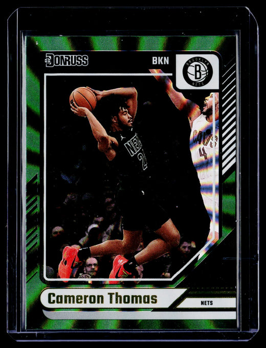 2024-25 Panini Donruss Cameron Thomas #187 Brooklyn Nets - front