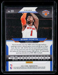 2020-21 Panini Prizm Basketball Bobby Portis #221 Base - back