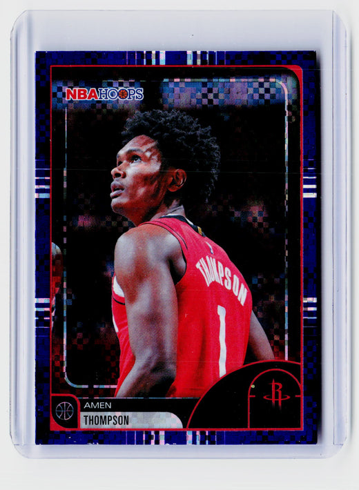 2026 Topps NBA Hoops Amen Thompson Light Burst #123 - front