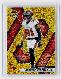 2025 Panini Mosaic Football Antoine Winfield Jr. Gold Mosaic #113 07/24 - front