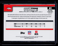 2025 Topps Chrome Refractor Jarrett Stidham #89 Denver Broncos - back