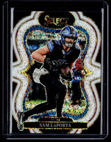 2025 Panini Select Football Sam LaPorta Suite Level #371 Detroit Lions - front
