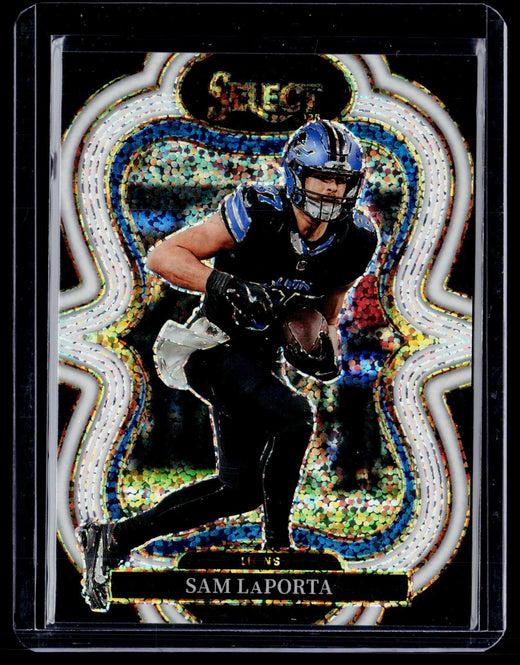 2025 Panini Select Football Sam LaPorta Suite Level #371 Detroit Lions - front