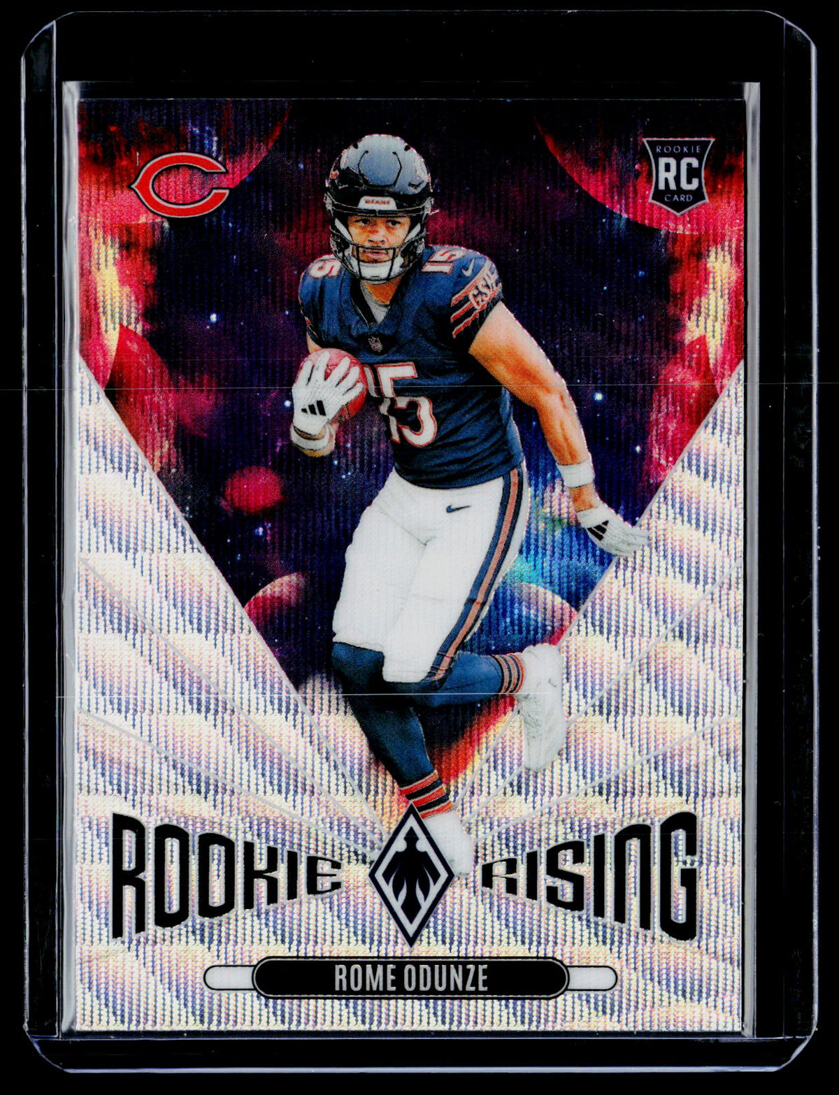 2024 Panini Phoenix Rookie Rising Rome Odunze Rookie #RR-ROE - front