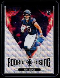 2024 Panini Phoenix Rookie Rising Rome Odunze Rookie #RR-ROE - front