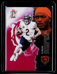 2025 Topps Signature Class Rookie DJ Moore /250 - front