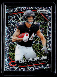 2025 Panini Prizm Football Colston Loveland RC #319 Chicago Bears - front