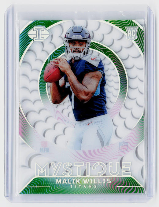 2022 Panini Illusions Mystique Malik Willis RC #M-3 Tennessee Titans - front