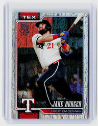 2026 Topps Series Two Jake Burger #451 Texas Rangers - front