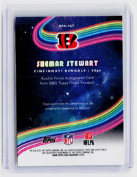 2025 Topps Finest Rookie Finest Autographs Shemar Stewart RC Auto RFA-SST - back