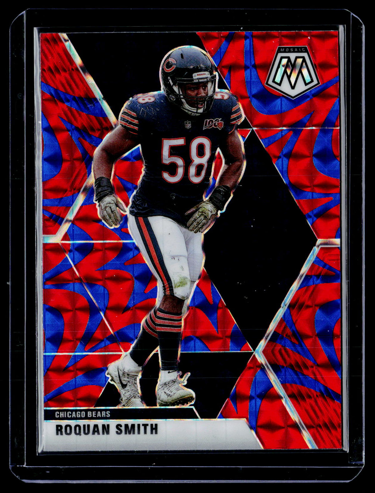 2020 Panini Mosaic Football Roquan Smith #46 Chicago Bears - front