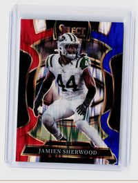 2025 Panini Select Football Jamien Sherwood Concourse #77 New York Jets - front