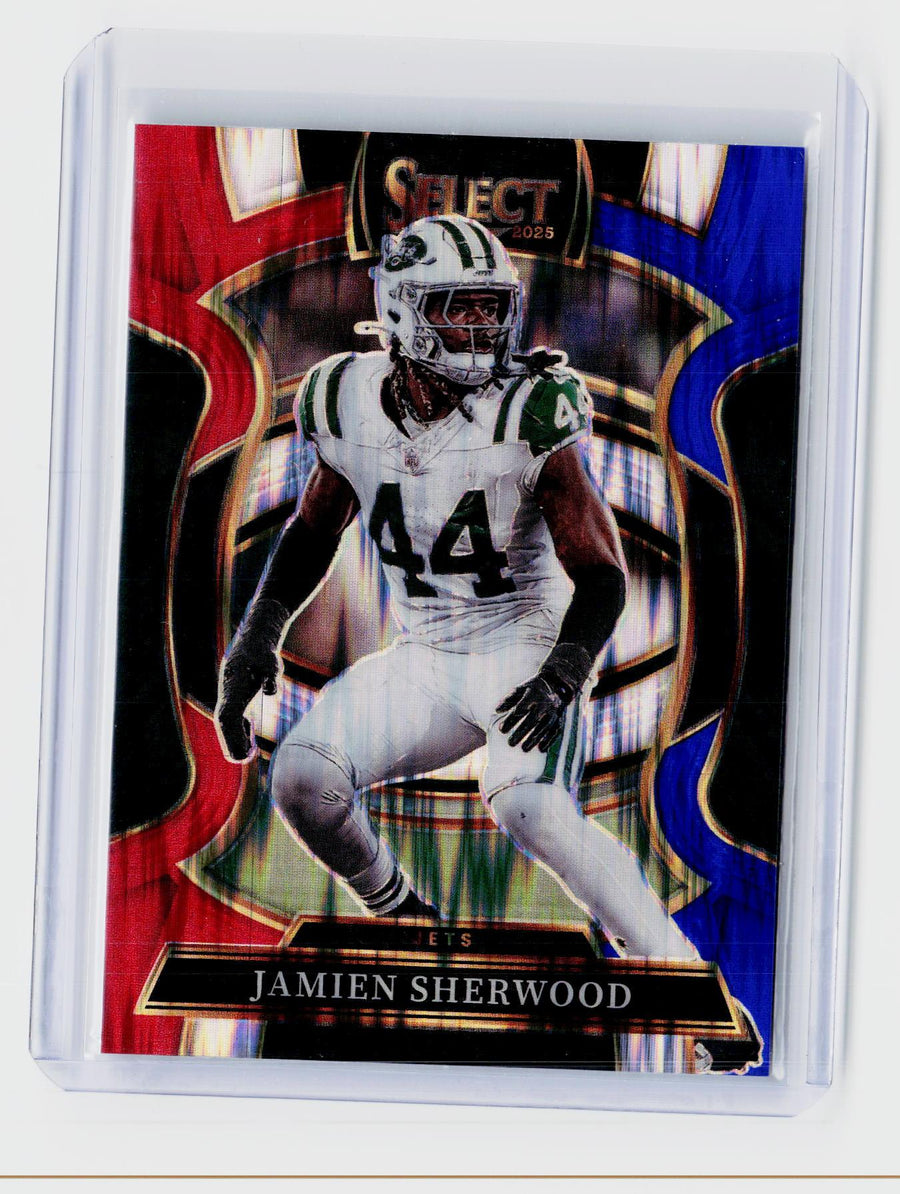 2025 Panini Select Football Jamien Sherwood Concourse #77 New York Jets - front