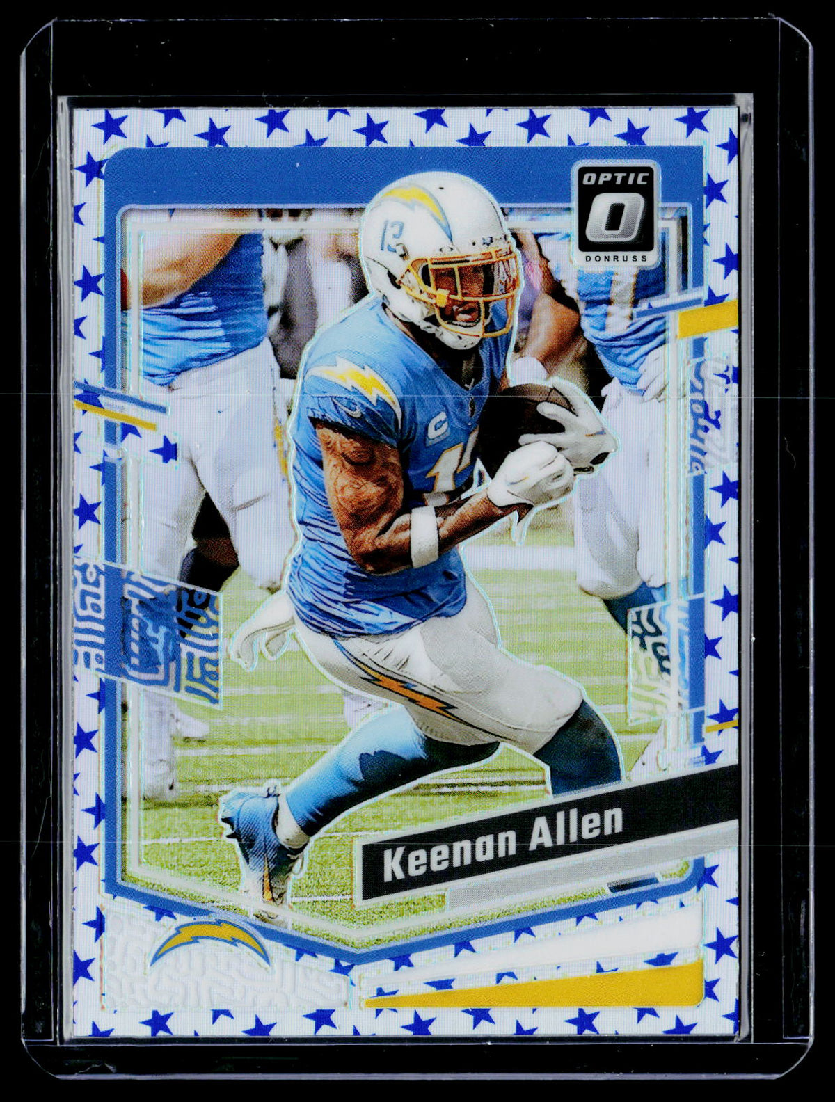 2023 Panini Donruss Optic Football Keenan Allen #105 Electricity - front