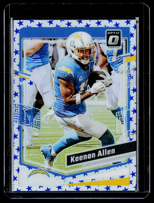 2023 Panini Donruss Optic Football Keenan Allen #105 Electricity - front