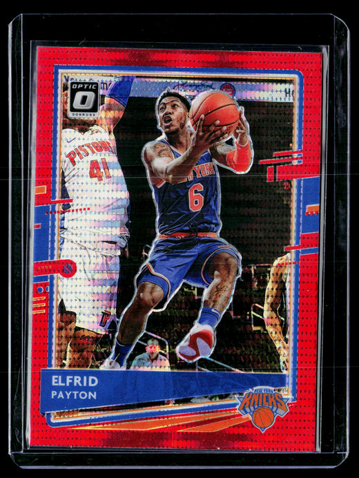 2020-21 Panini Donruss Optic Elfrid Payton #105 Knicks - front