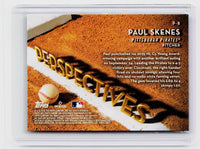 2025 Topps Chrome Perspectives P-8 Paul Skenes Pittsburgh Pirates - back