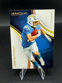 2025 Panini Immaculate Collection Ladd McConkey Gold Rookie #18 /10 - front