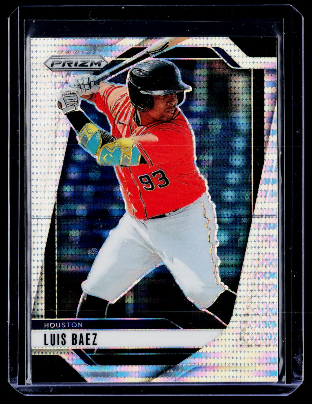 2025 Panini Prizm Baseball Luis Baez #208 Pulsar Prizm /499 - front