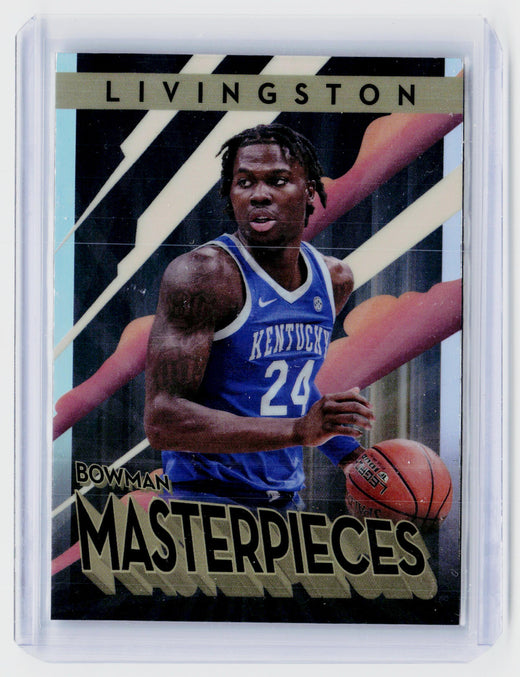 2023 Bowman University Masterpieces BM-3 Chris Livingston Kentucky - front