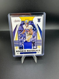 2021 Panini Absolute Rookie Materials Jacob Harris #ARM-JHA - front