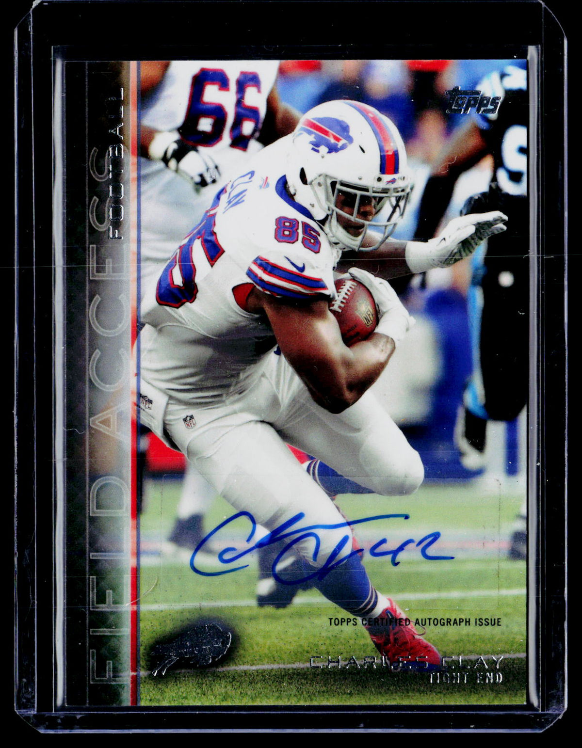 2015 Topps Field Access Charles Clay #24 Autograph Buffalo Bills - front