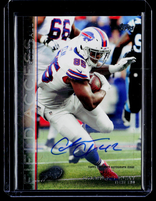 2015 Topps Field Access Charles Clay #24 Autograph Buffalo Bills - front