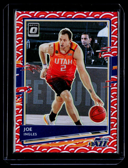 2020-21 Panini Donruss Optic Joe Ingles #64 Utah Jazz - front