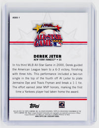 2025 Topps MLB All-Star Game Greats Derek Jeter ASGG-1 - back