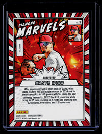 2025 Panini Donruss Diamond Marvels Masyn Winn #3 /99 - back