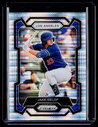 2024 Panini Prizm Baseball Jake Gelof Blue Prizm #41 /199 - front