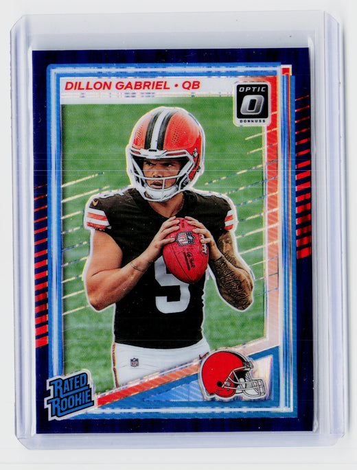 2025 Panini Donruss Optic Dillon Gabriel Rated Rookie #263 Cleveland Browns - front