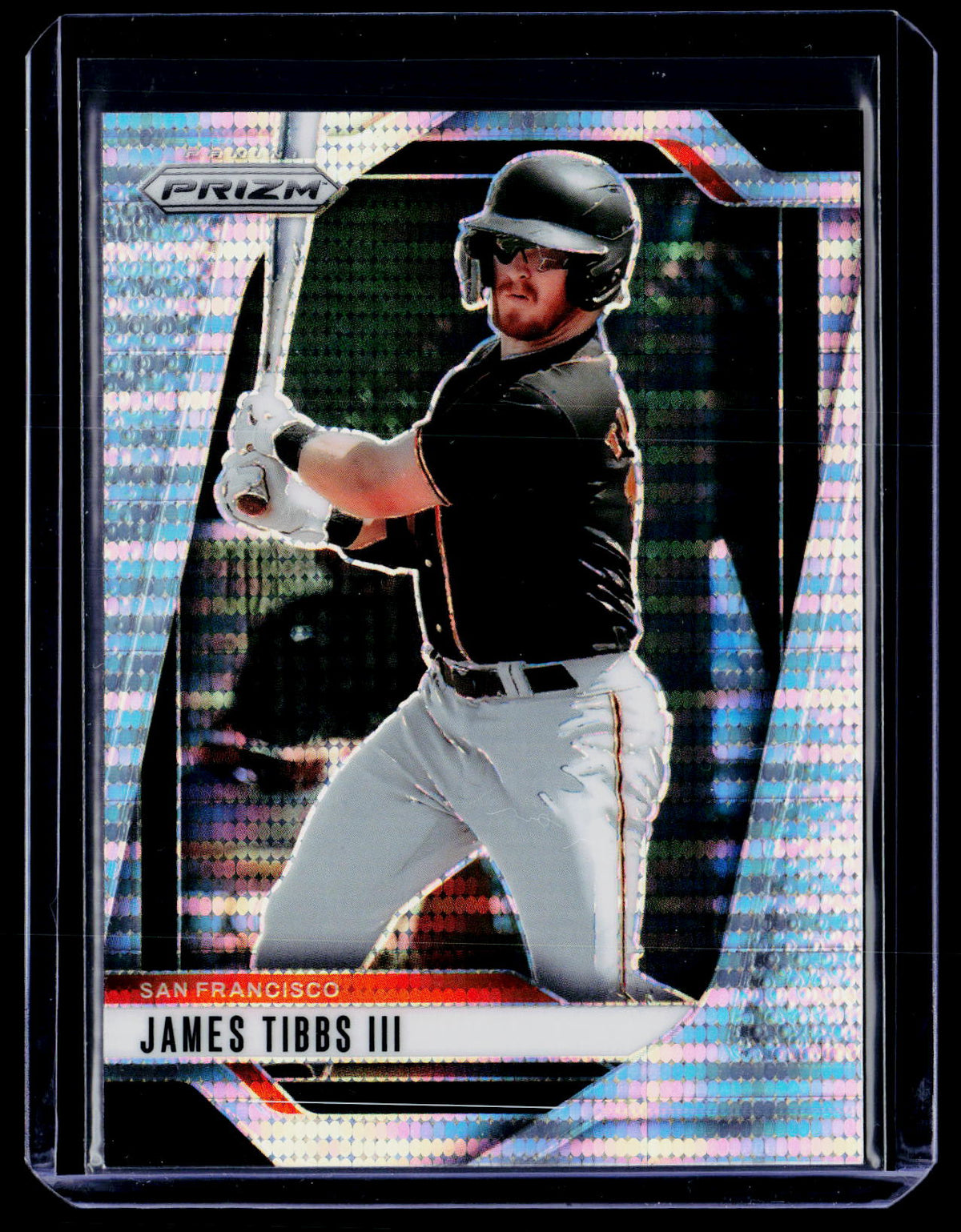 2025 Panini Prizm Baseball James Tibbs III #292 Disco /499 - front