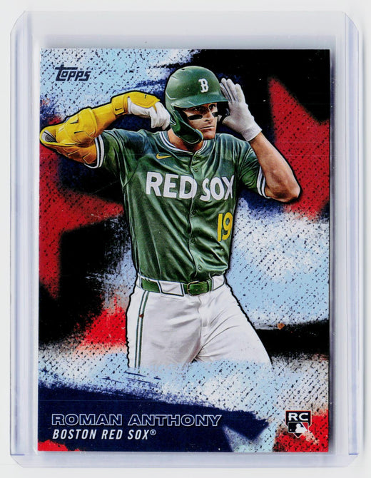 2026 Topps Stars of MLB Roman Anthony RC #SMLB-25 Boston Red Sox - front