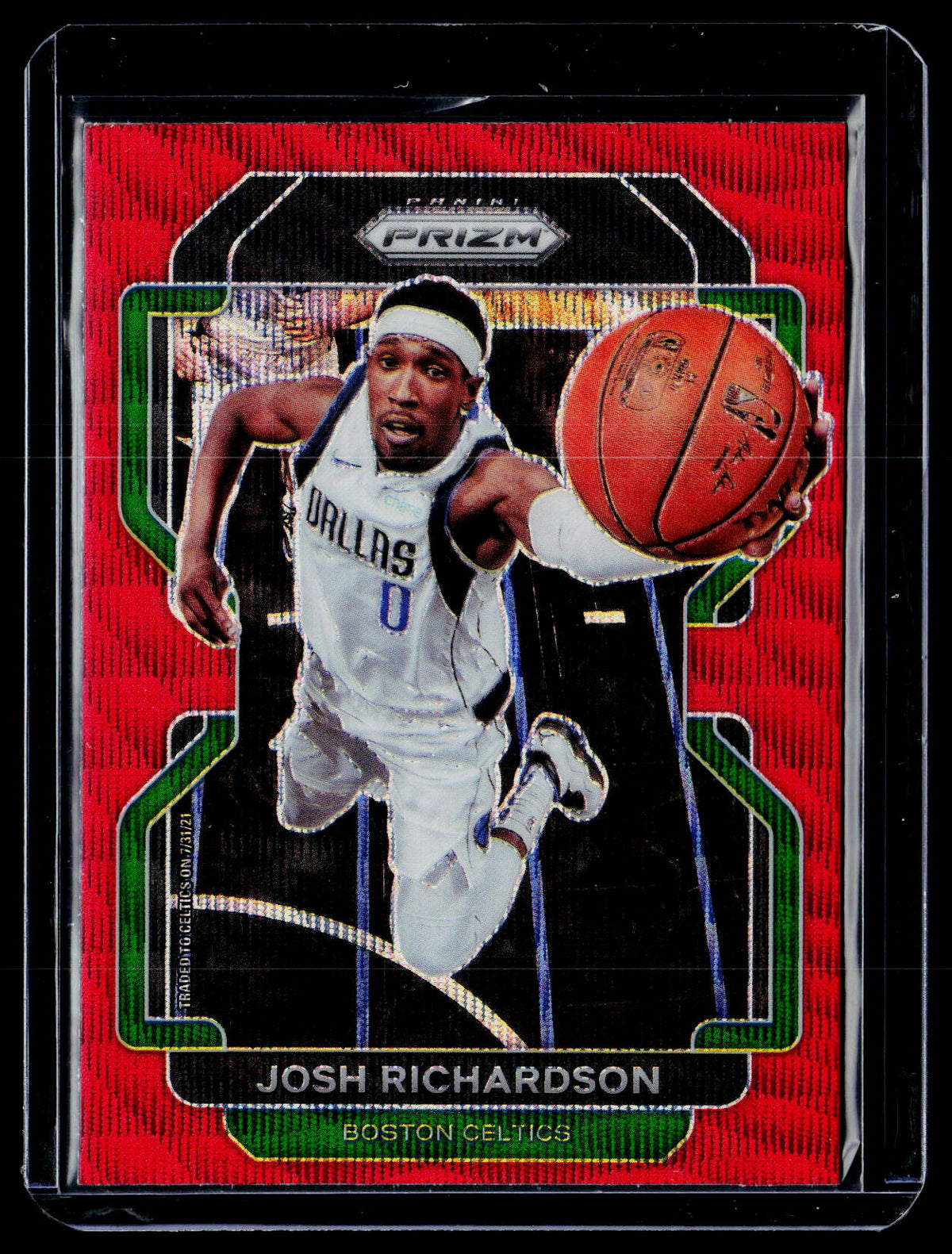 2021-22 Panini Prizm Josh Richardson #161 Boston Celtics - front