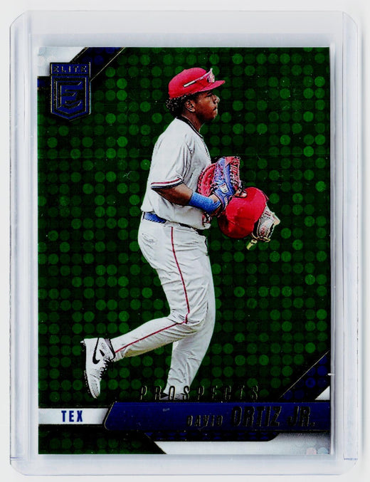2026 Panini Donruss Elite Baseball Prospects David Ortiz Jr. #189 Texas Rangers - front
