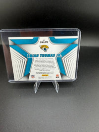 2024 Panini Score Next Level Jerseys Brian Thomas Jr. Rookie Card #SNJ-BT5 - back