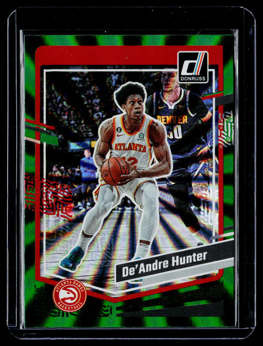 2023-24 Panini Donruss Basketball De'Andre Hunter #24 Atlanta Hawks - front