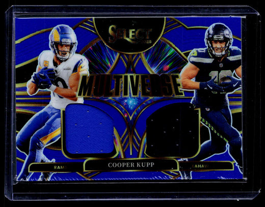2025 Panini Select Football Cooper Kupp Memorabilia Card MVJ-CKP - front