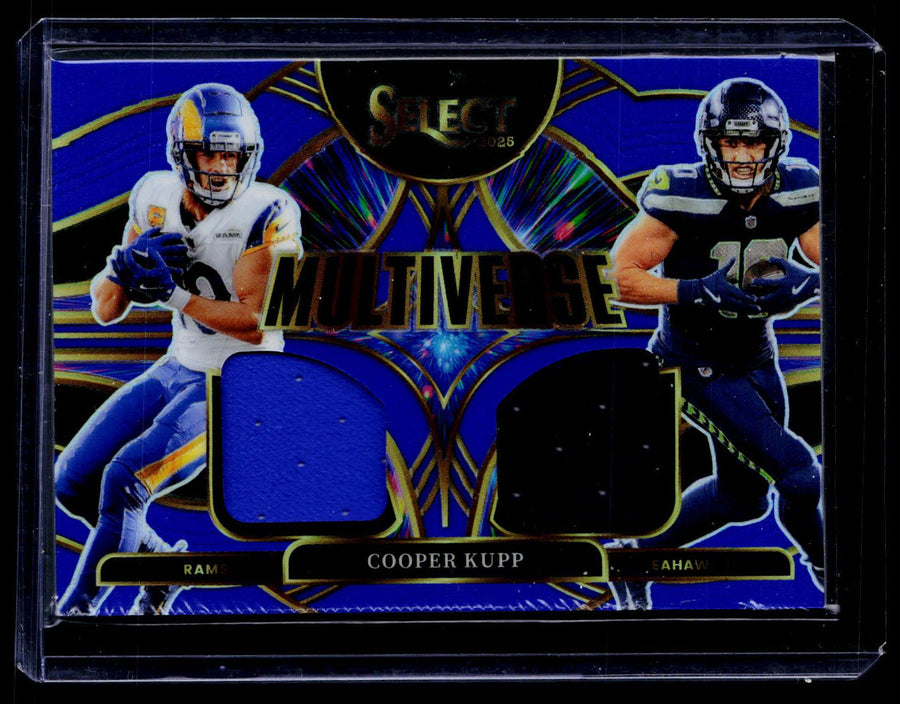 2025 Panini Select Football Cooper Kupp Memorabilia Card MVJ-CKP - front