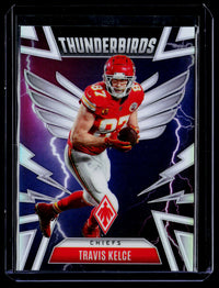 2025 Panini Phoenix Football Thunderbirds Travis Kelce #25 Kansas City Chiefs - front