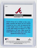 2025 Topps MLB All-Star Game Austin Riley Atlanta Braves HH-4 - back