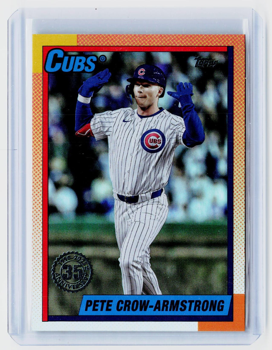 2025 Topps Update 1980 Topps Baseball Pete Crow-Armstrong U90-7 - front