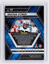 2025 Panini Mosaic Football Jonathan Stewart Blue Mosaic #17 /56 - back