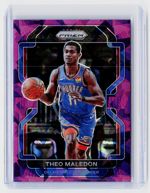 2021-22 Panini Prizm Purple Ice Theo Maledon #179 /149 - front